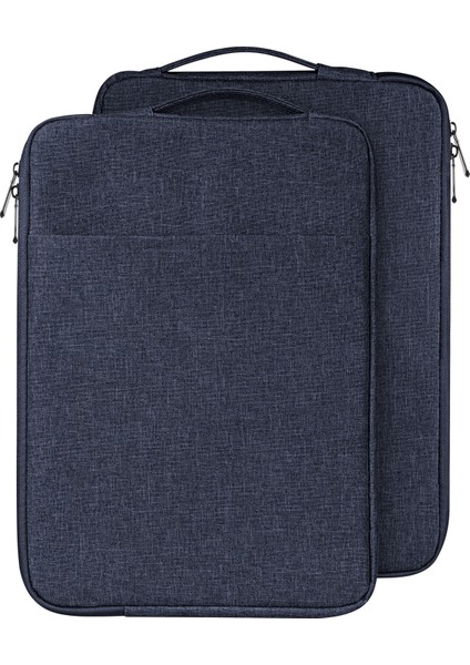 Dux Ducıs Lbdc Serisi 13-13.9 Inç Laptop Çantası Dikey Saplı Dizüstü Bilgisayar Çantası-Lacivert (Yurt Dışından)