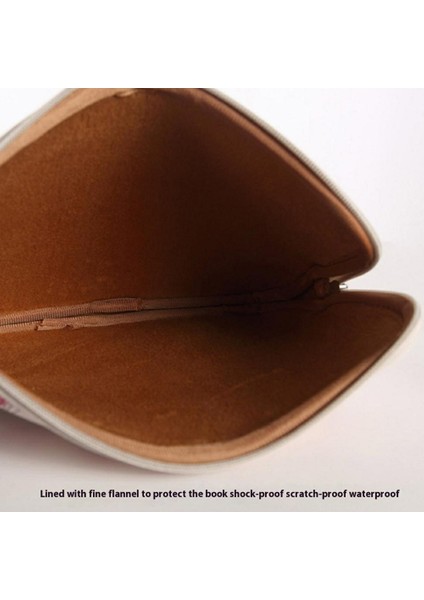 Lısen Karikatür Desenli Tasarım 13 Inç Dizüstü Bilgisayarlar Için Taşıma Çantası Saklama Çantası, 34,5 x 24 x 1,5 Cm-Bej (Yurt Dışından) indirimleri