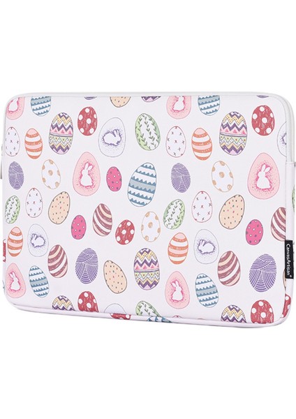 Canvasartısan G52-T0111 2 Adet/takım Paskalya Tavşanı ve Yumurta Desen Taşıma Çantası 15 Inç Dizüstü Bilgisayar Kılıfı Pu Koruyucu Kılıf + Küçük Çanta (Yurt Dışından) fiyatları