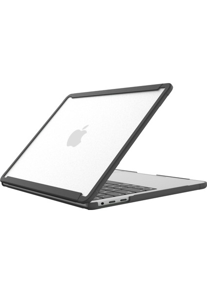 Benwıs Mp-Ssc MacBook Pro 13 INÇ(2016)A1706, A1708/(2018)/(2019)A1989, A2159/(2020)A2251, A2289, A2338 Pc+Tpu Laptop Kılıfı-Siyah (Yurt Dışından)