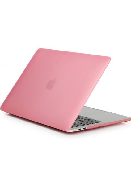 Çizilmez Mat Pc Sert Koruyucu Kılıf MacBook Pro 13 Inç 2016 A1706/A1708/A1989/A2159/A2251/A2289/A2338-DERIN Pembe (Yurt Dışından)
