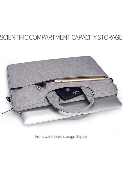 ST01S Dizüstü Astarlı Koruyucu Çanta Dizüstü Bilgisayar Çantası 13.3 Inç Dizüstü Bilgisayar Için Omuz Askılı-Koyu Gri (Yurt Dışından) modelleri