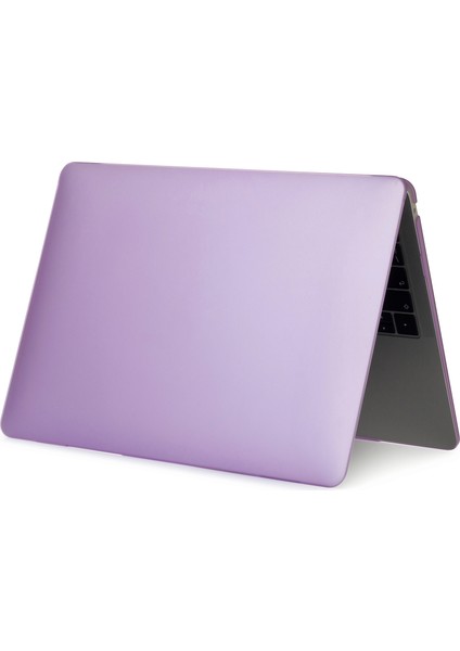 MacBook Air 13 INÇ(2020)-MOR Için Mat Plastik Ön ve Arka Koruyucu Kabuk (Yurt Dışından)