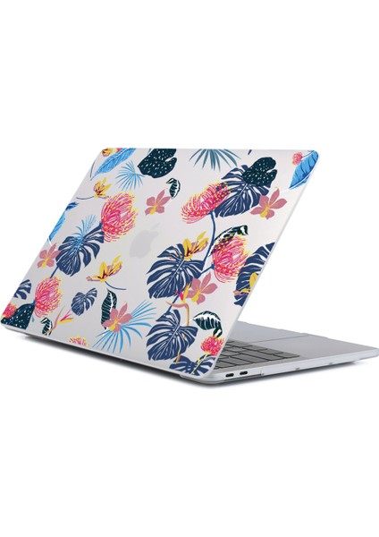 MacBook Pro 15 INÇ(2016-2017)A1707 /(2018-2019)A1990 Kılıf Sert Plastik Desen Baskı Laptop KAPAK-DDC-175 Için (Yurt Dışından)