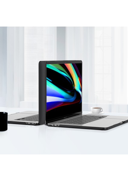 MacBook Air 13.3inch Retina Display A2337 M1(2020)/AIR 13.3inchretina Display A2179(2020)/AIR 13.3-INCH(2019)(2018)A1932-BLACK Için Yeni Mat Sert Tablet Kılıfı (Yurt Dışından) modelleri