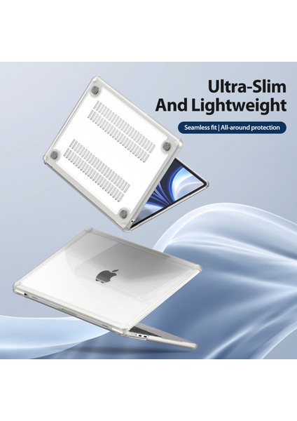 Dux Ducıs Lcgm Serisi MacBook Pro 14 INÇ(2021)/(2023)ÇIZILME Önleyici Tpu+Pc Kapak-Pembe Için Parlak Kılıf (Yurt Dışından)