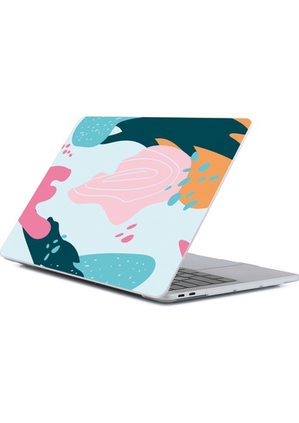 Macbook Air 15 INÇ(2023)A2941 M2/(2024)A3114 M3 Kılıf Dizüstü Koruyucu Kapak Desen BASKI-DDC-157 (Yurt Dışından)