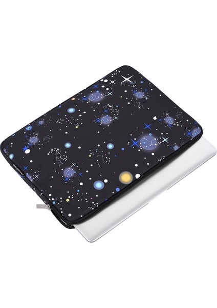Canvasartısan H16-T0121 2 Adet/takım Yıldızlı Gökyüzü Desen Dizüstü Bilgisayar Çantası 15 Inç Ince Dizüstü Bilgisayar Kılıfı + Küçük Çanta (Yurt Dışından) fiyatları