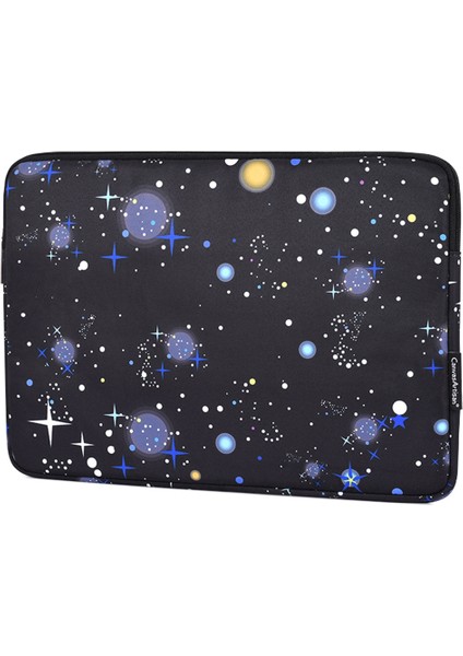Canvasartısan H16-T0121 2 Adet/takım Yıldızlı Gökyüzü Desen Dizüstü Bilgisayar Çantası 15 Inç Ince Dizüstü Bilgisayar Kılıfı + Küçük Çanta (Yurt Dışından) modelleri