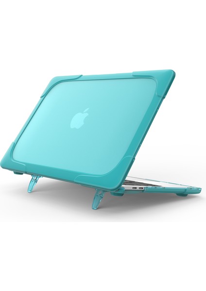 MacBook Pro 13 Inç Için Iki Parçalı Plastik + Tpu Koruyucu Dizüstü Bilgisayar Kılıfı Dokunmatik Çubuklu/dokunmatik Çubuksuz (2020-2016)A1706 A1989 A2159 A1708-BEBEK Mavisi (Yurt Dışından)