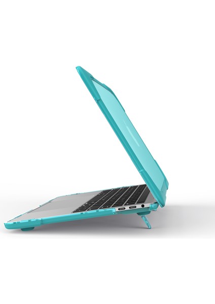 MacBook Pro 13 Inç Için Iki Parçalı Plastik + Tpu Koruyucu Dizüstü Bilgisayar Kılıfı Dokunmatik Çubuklu/dokunmatik Çubuksuz (2020-2016)A1706 A1989 A2159 A1708-BEBEK Mavisi (Yurt Dışından)