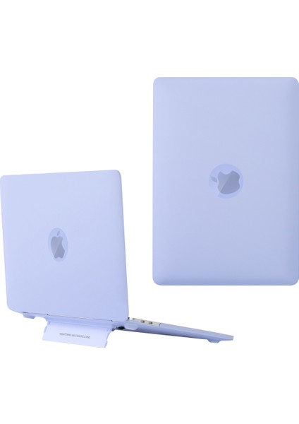 Digital Computer Home MacBook Air 13 INÇ(2013-2017)A1466/(2010-2012)A1369 Laptop Çantası Isı Dağılımı Kickstand Pc Kapağı-Mor (Yurt Dışından)