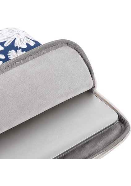 Canvasartısan H34-01 15 Inç Dizüstü Bilgisayar Taşınabilir Fermuarlı Çanta Çiçek Baskı Anti-Çarpışma Dizüstü Koruyucu Kılıf (Yurt Dışından) fırsatları