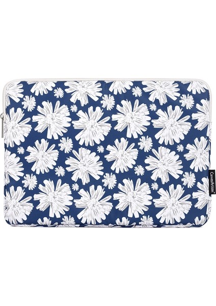 Canvasartısan H34-01 15 Inç Dizüstü Bilgisayar Taşınabilir Fermuarlı Çanta Çiçek Baskı Anti-Çarpışma Dizüstü Koruyucu Kılıf (Yurt Dışından) indirimleri