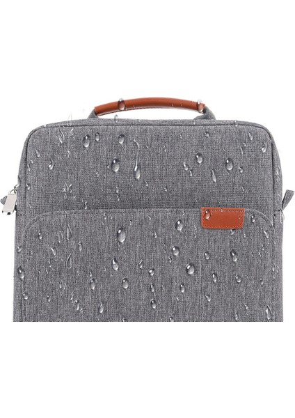 12.9-13.3 Inç Darbeye Dayanıklı Dizüstü Taşıma Çantası Polyester Dizüstü Bilgisayar Çantası Crossbody Çanta-Lacivert (Yurt Dışından) modelleri