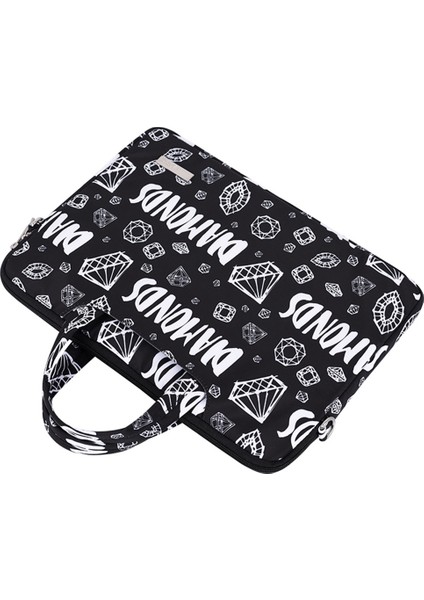 Canvasartısan H15-A01 14 Inç Elmas Desenli Dizüstü Bilgisayar Kılıfı Darbeye Dayanıklı Dizüstü Fermuarlı Kılıf Omuz Askılı (Yurt Dışından) fırsatları