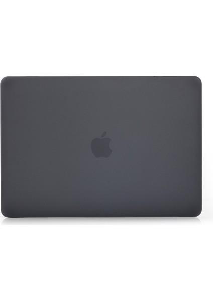 MacBook Air 13.3 Inç Retina Ekran A2337 M1(2020)/AIR 13.3 Inç Retina Ekran A2179(2020)/AIR 13.3 Inç A1932-SIYAH Için Mat Plastik Ön ve Arka Koruyucu Kılıf (Yurt Dışından)