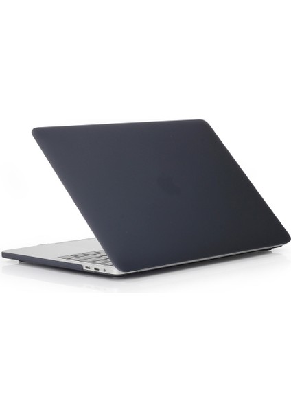 MacBook Air 13.3 Inç Retina Ekran A2337 M1(2020)/AIR 13.3 Inç Retina Ekran A2179(2020)/AIR 13.3 Inç A1932-SIYAH Için Mat Plastik Ön ve Arka Koruyucu Kılıf (Yurt Dışından)