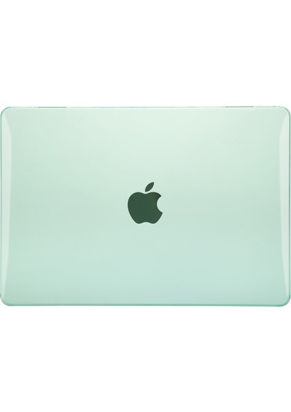 Macbook Air 15 INÇ(2023)M2 A2941/(2024)A3114 M3 Laptop Çantası Şeffaf Sert Pc Koruyucu Kapak-Yeşil (Yurt Dışından)