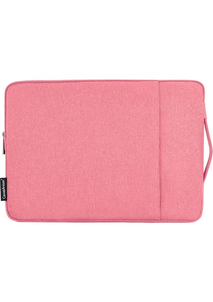 Canvasartısan L25-89 Iş Tarzı Taşınabilir Taşıma Çantası 14 Inç Dizüstü Bilgisayarlar Için Anti-Scratch Dizüstü Kol Çantası Saplı Askı-Pembe (Yurt Dışından)