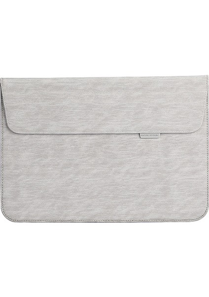 Mark Ryden MR67 Ince Pu 13.3-Inç Ultrabook Için Taşıma Çantası Taşınabilir Kılıf-Açık Gri (Yurt Dışından)
