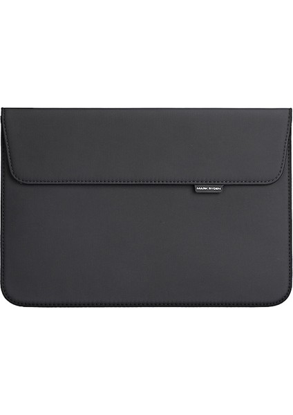 Mark Ryden MR67 15.4-Inç Ultrabook Ince Pu Kol Kılıfı Için Taşınabilir Taşıma Çantası-Siyah (Yurt Dışından)