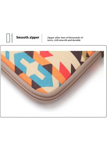 Lısen 39 x 27,5 x 1,5cm 15,6 Inç Dizüstü Bilgisayarlar Için Taşıma Çantası Saklama Çantası Geometrik Desenli Tasarım-Açık Yeşil Doku (Yurt Dışından) modelleri