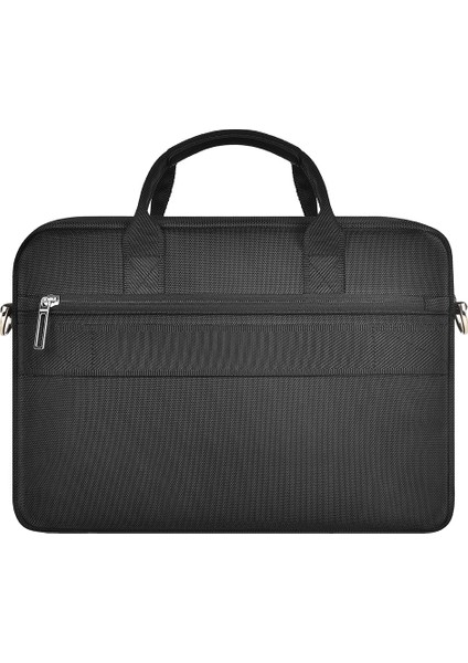 Wıwu Hali 14 Inç Laptop Çantası Yatay Stil Çanta Omuz Çantası Polyester + Pu Deri Messenger Çanta (Yurt Dışından) fırsatları