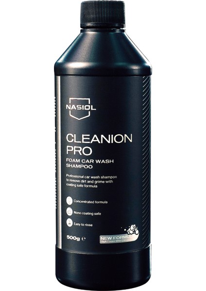 Cleanion Pro Yoğun Köpüklü Konsantre Araç Yıkama Şampuanı-25 Yıkama-500gr-Fırçasız Oto Yıkama