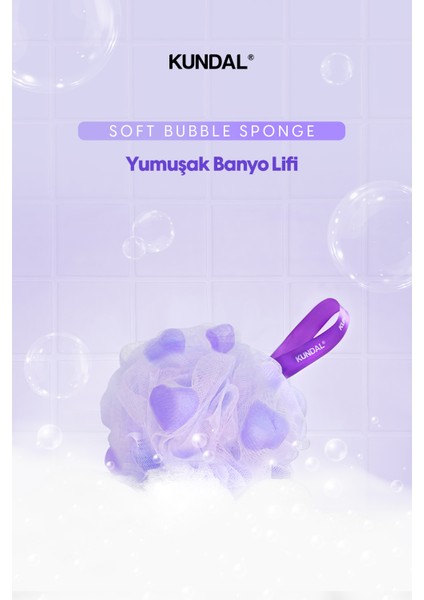 Yumuşak Banyo Lifi KUNDAL Soft Buble Sponge