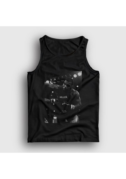 Unisex Siyah Killer Mike Tyson Boks Boxing Atlet