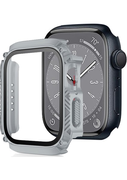 Apple Watch Serisi 8 ve 7 41MM Için Zırh Su Geçirmez Saat Kılıfı (Yurt Dışından)