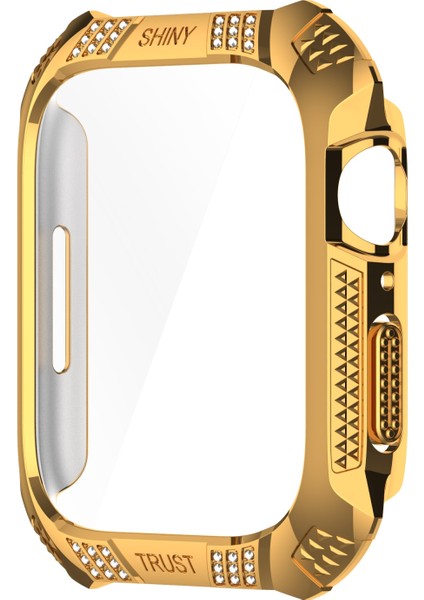 Apple Watch Serisi 9/8/7 45MM Için Temperli Film Kılıfı (Yurt Dışından)