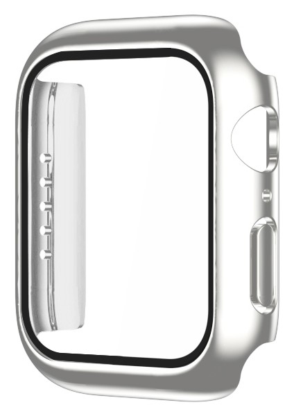 Apple Watch Serisi 9/8/7 45MM Için Elektro Kaplama Pc Kasası (Yurt Dışından)