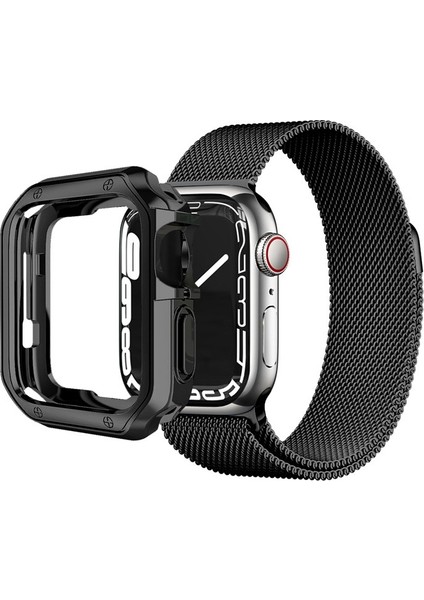 Apple Watch Serisi 9/8/7 41MM Için Tpu Izle Kılıfı (Yurt Dışından)