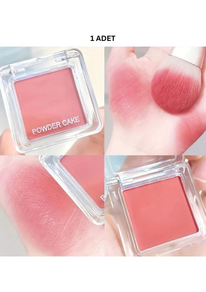 Professional Mini Allık Natural Cute Korean Mini Blush Powder Palette