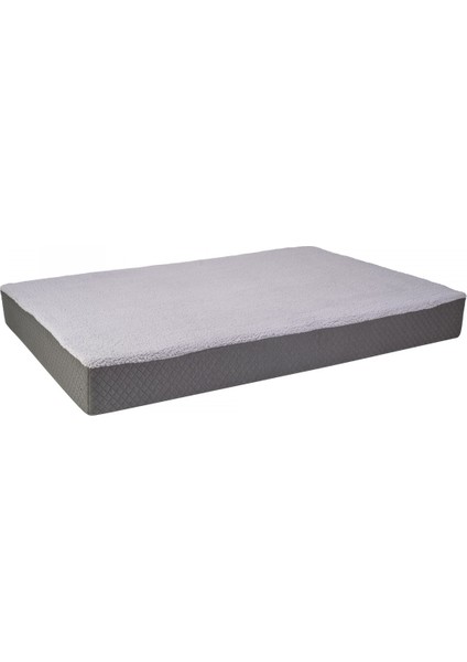 Lima Ortopedik Köpek Yatağı Gri Peluş L 110x75x12cm fiyatları