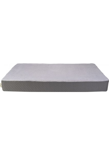 Lima Ortopedik Köpek Yatağı Gri Peluş L 110x75x12cm modelleri