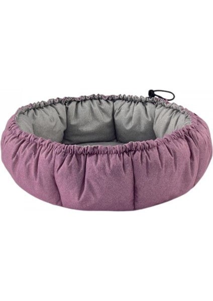 Sunflower Kedi ve Köpek Yatağı Çift Taraflı Pembe/Gri