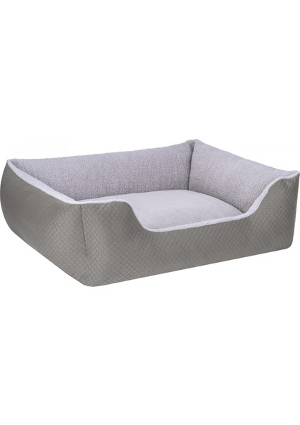 Echo Köpek Yatağı Gri/Gri Peluş L 105x80cm fiyatları
