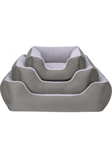 Echo Köpek Yatağı Gri/Gri Peluş L 105x80cm fırsatları