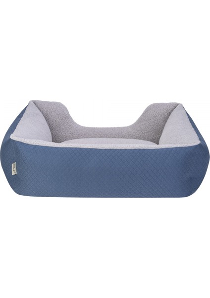 Echo Köpek Yatağı Mavi/Gri Peluş M 80x65cm modelleri
