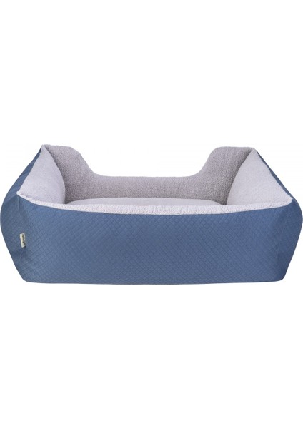 Echo Köpek Yatağı Mavi/Gri Peluş L 105x80cm modelleri