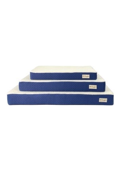 Lima Ortopedik Köpek Yatağı Ecru Peluş L 110x75x12cm