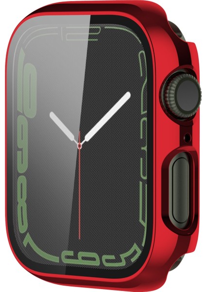Apple Watch Serisi 9/8/7 45MM Için Elektrokaplama Kılıfı (Yurt Dışından)