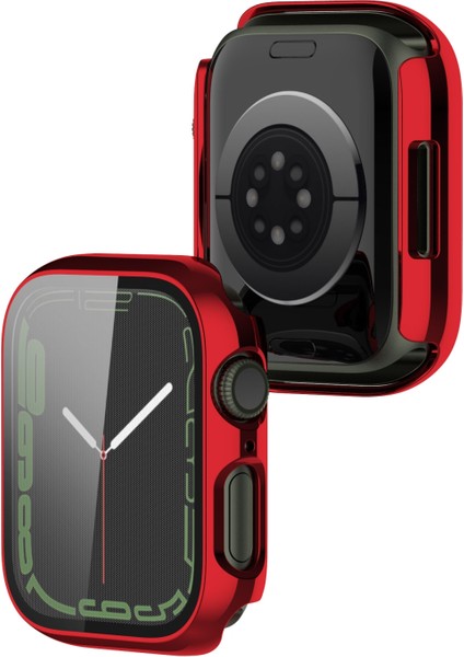 Apple Watch Serisi 9/8/7 45MM Için Elektrokaplama Kılıfı (Yurt Dışından)