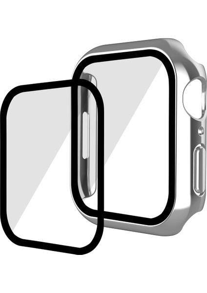 2'si 1 Arada Pc Kasa + Film Apple Watch S 8 / 7 45MM (Yurt Dışından)