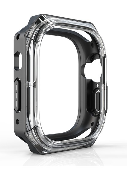 Apple Watch Ultra 49MM / Ultra 2 49MM Için Çift Renkli Zırh Kılıfı (Yurt Dışından) modelleri