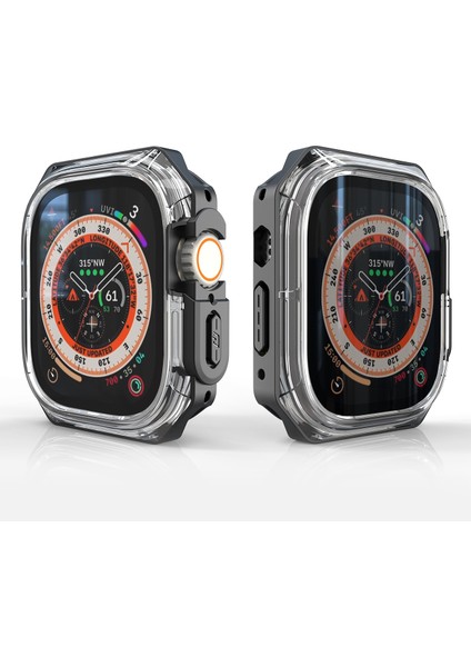 Apple Watch Ultra 49MM / Ultra 2 49MM Için Çift Renkli Zırh Kılıfı (Yurt Dışından) fırsatları