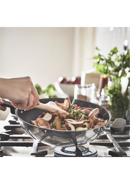 Wok Tava, Yapışmaz Kaplama-Paslanmaz Çelik, 28 cm fırsatları